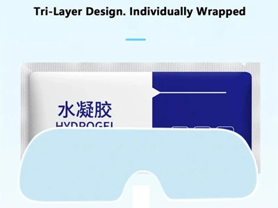 Eye care patch usage instructions